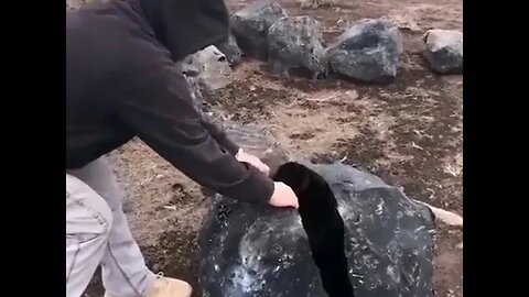 Obsidian but it's not in Minecraft