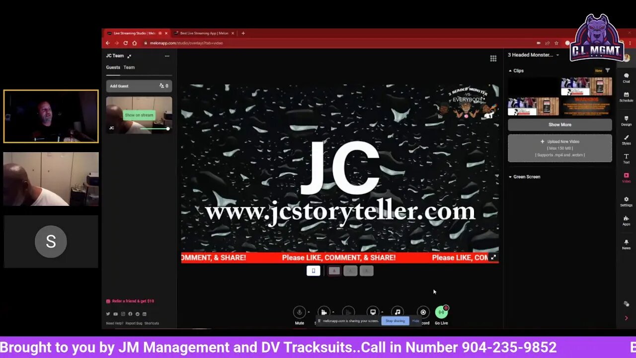 Test Stream with JC