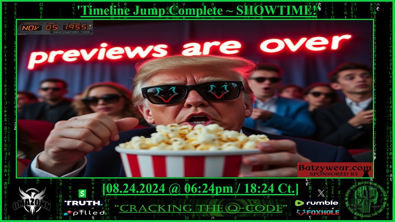 "CRACKING THE Q-CODE" - 'Timeline Jump Complete ~ SHOWTIME!'