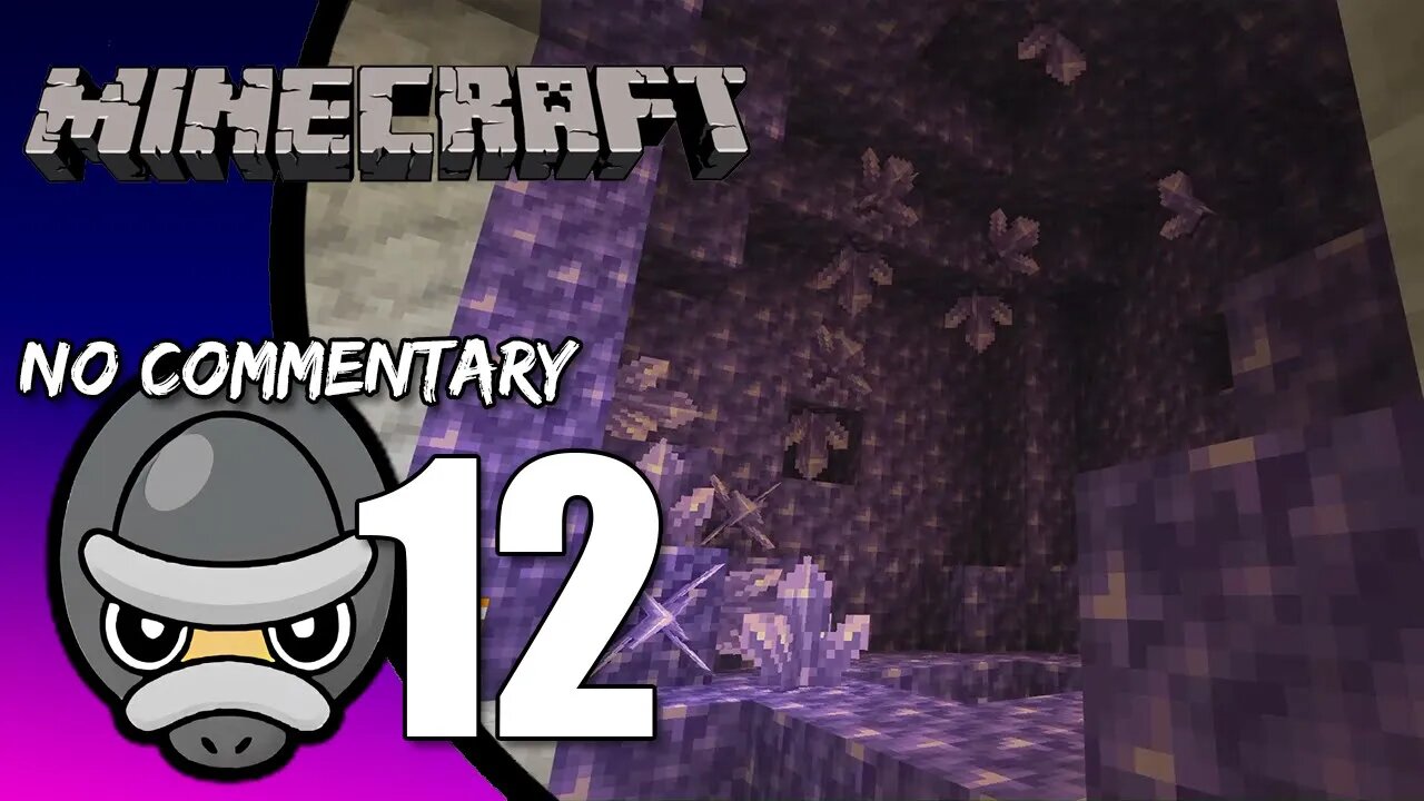 Part 12 // [No Commentary] Digging a Giant Hole in Minecraft - Xbox Series S Gameplay