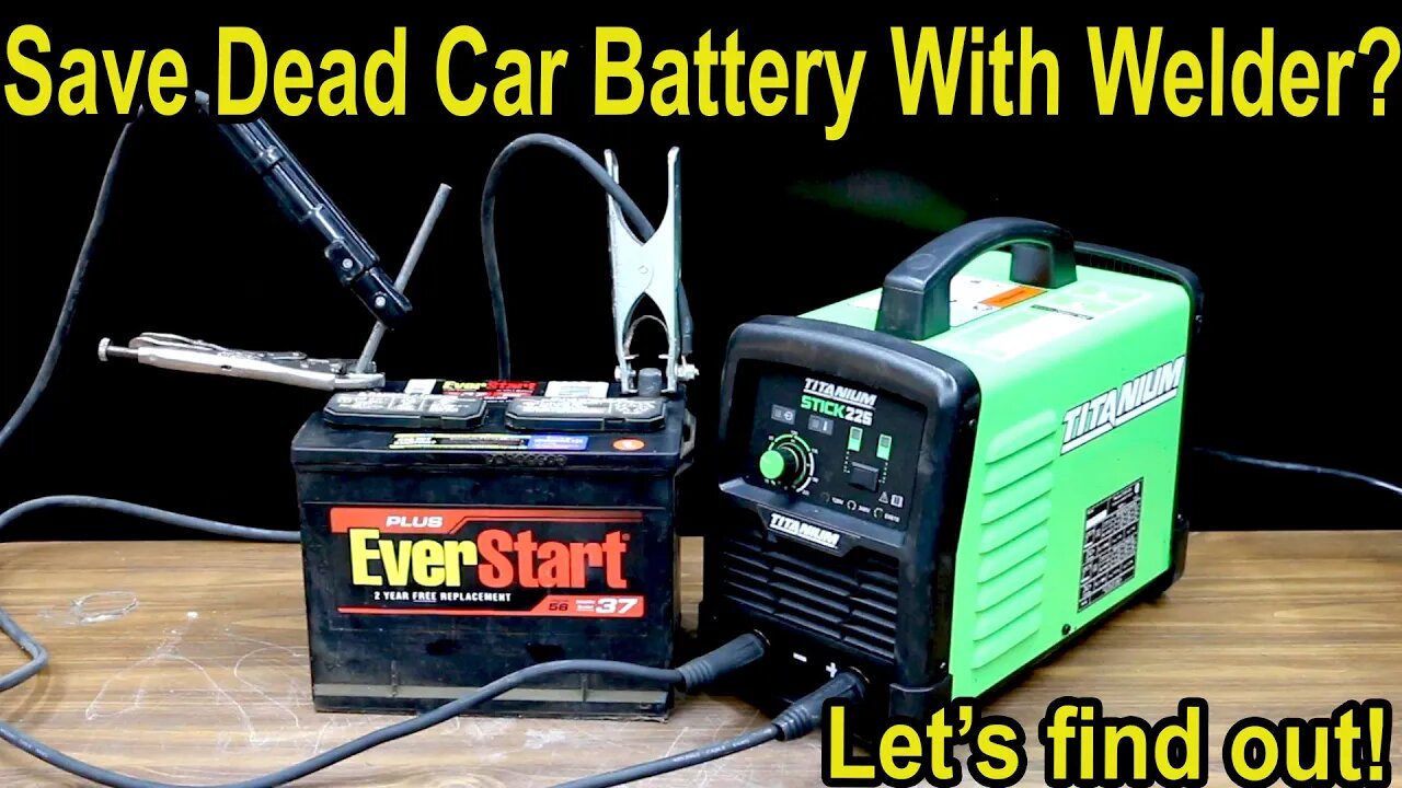 Myth Busting! Can You Restore a Dead Car Battery With Welder? Let's Settle This!