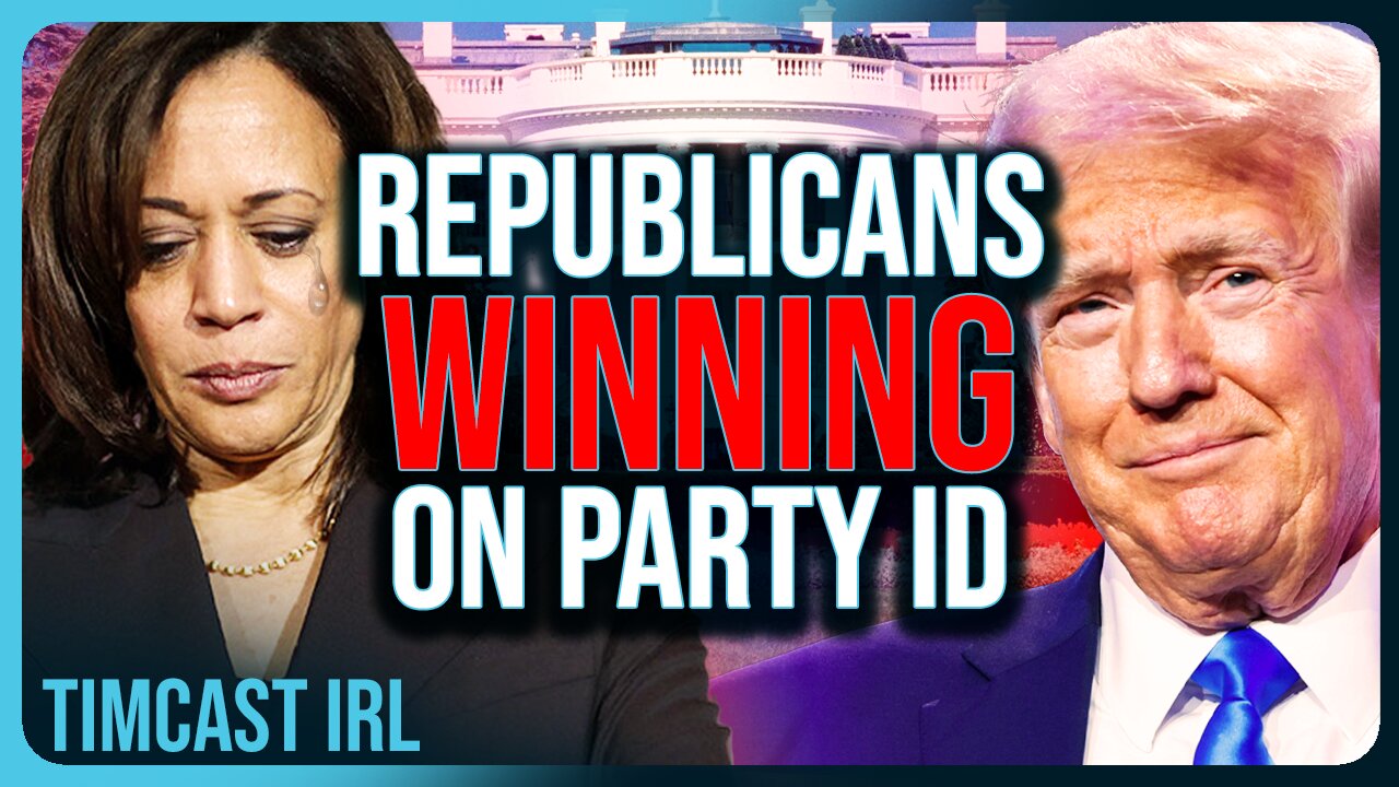 Republicans WINNING Party ID In New Poll, Trump Is Winning