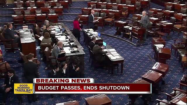 House passes bill to reopen government after second government shutdown in 2018