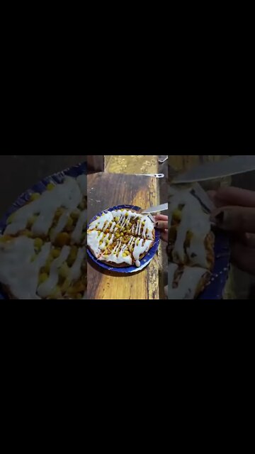 Corn Pizza desi dhabba per bohat mazeddar #ytshorts #shorts #Food #Streetfood #UpFoodReview