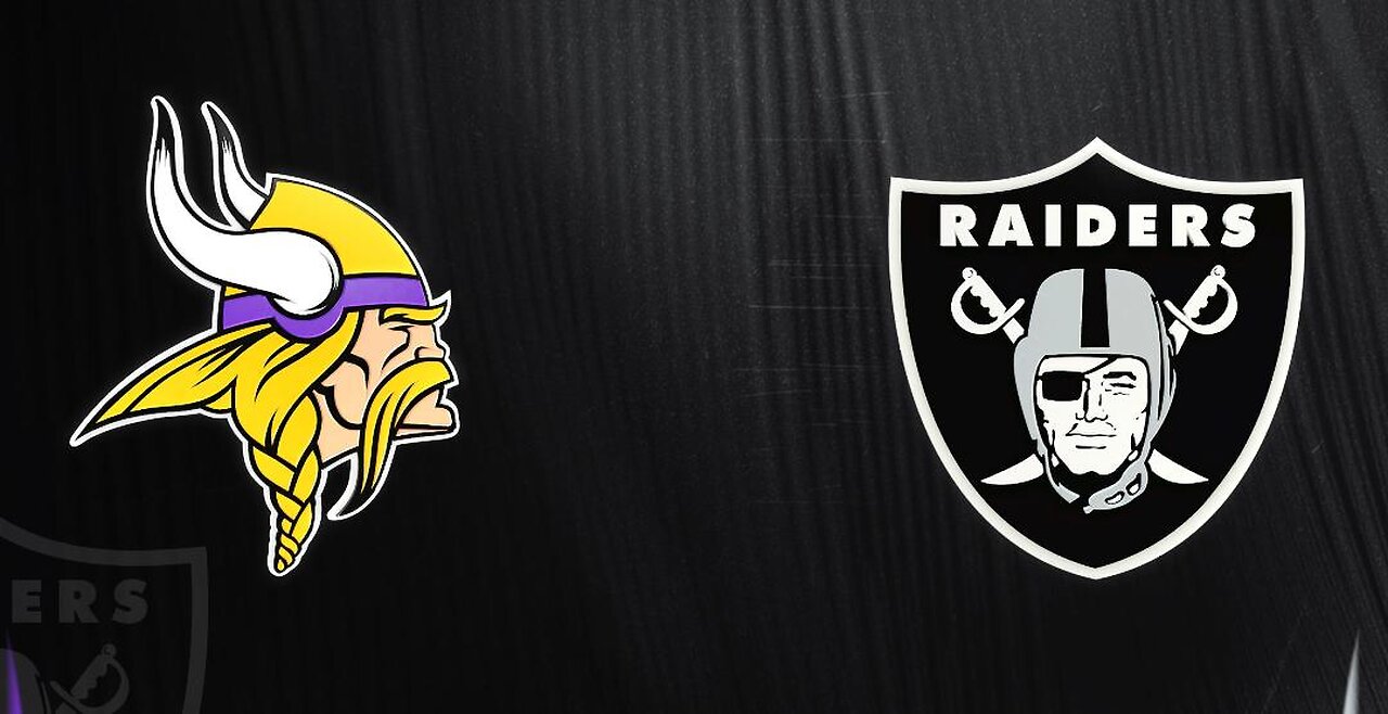 Vikings @ Raiders. EA Sports. Madden NFL 24.