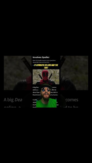 “Deadpool 3” MAY Tie Directly To Loki *RUMOR* *SPOILER* #marvel #deadpool #wolverine #shorts