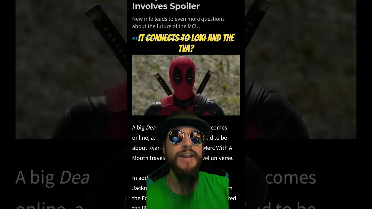 “Deadpool 3” MAY Tie Directly To Loki *RUMOR* *SPOILER* #marvel #deadpool #wolverine #shorts