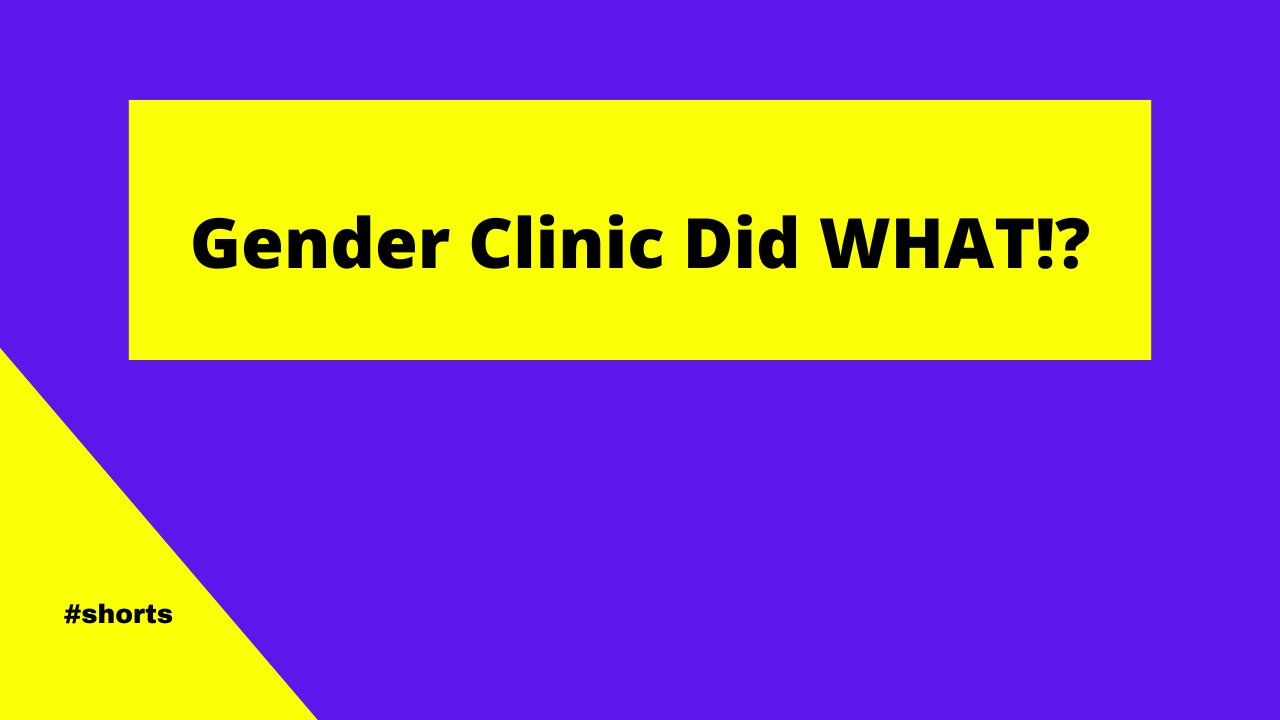 Gender Clinic Sued to OBLIVION!😮