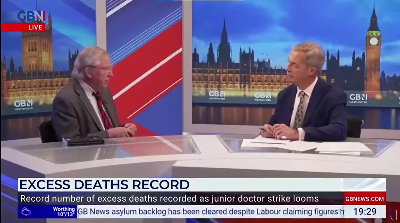 WEF AND EXCESS DEATH RECORD - NIGEL FARAGE - PROFESSOR ANGUS DALGLEISH INTERVIEW - DR. JOHN CAMPBELL