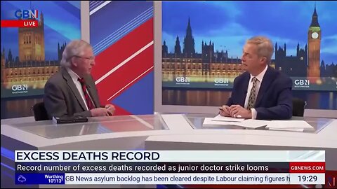WEF AND EXCESS DEATH RECORD - NIGEL FARAGE - PROFESSOR ANGUS DALGLEISH INTERVIEW - DR. JOHN CAMPBELL