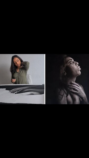 Incredible realistic drawing takes over 200 hours to complete