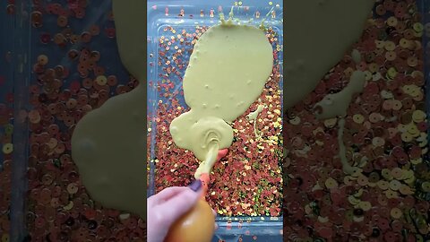 Crunchy slime making with balloons 2