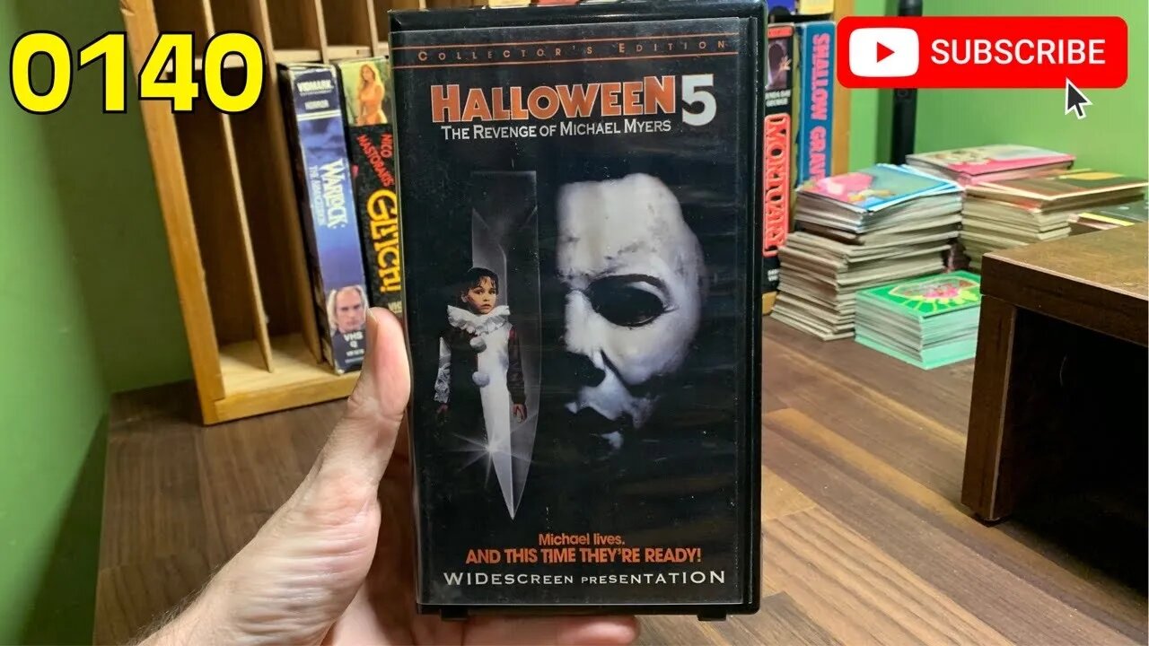 [0140] HALLOWEEN V - THE REVENGE OF MICHAEL MYERS (1989) VHS INSPECT [#halloween5 #halloween5VHS]