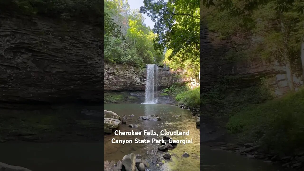 Cherokee Falls in Cloudland Canyon State Park, Georgia!