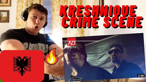 🇦🇱Kreshnique - Crime Scene | PINT HAVE THE BEST ARTIST((IRISH GUY REACTION!!))