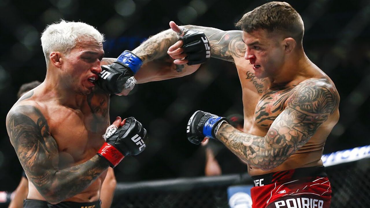 UFC Dustin Poirier vs Charles Oliveira Full Fight - MMA Fighter