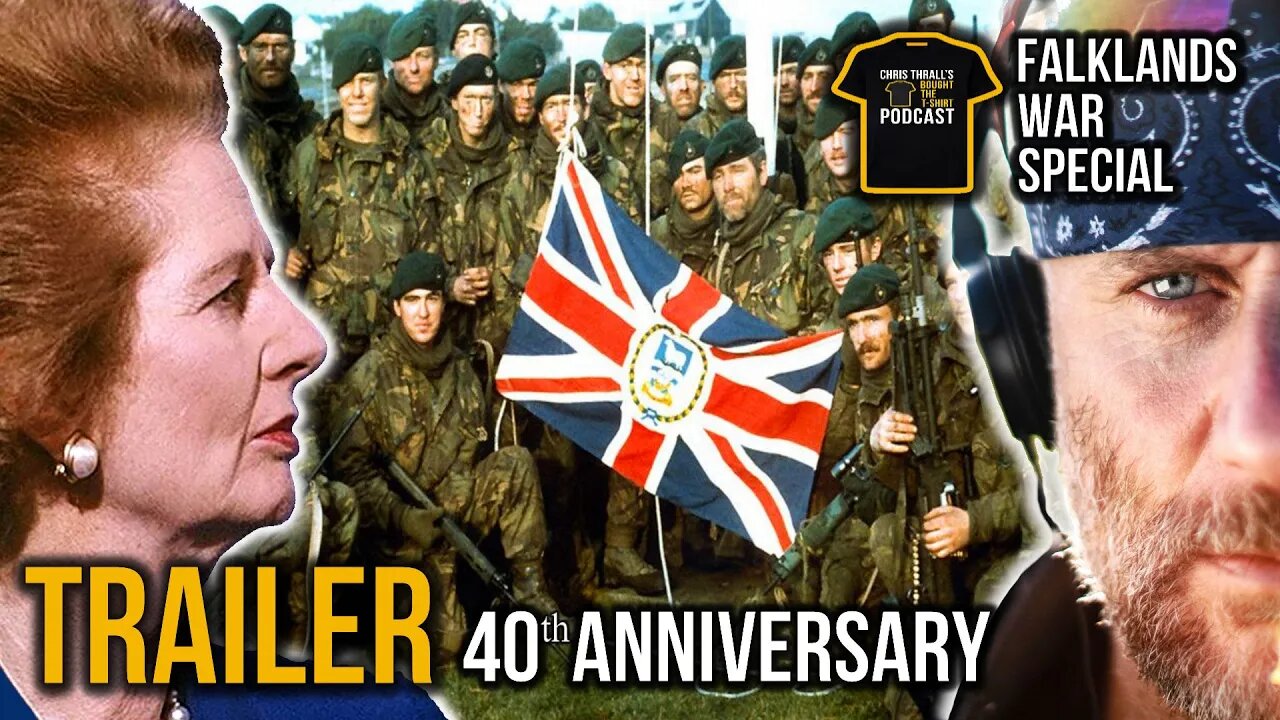 TRAILER | Falklands War 40th Anniversary | The UNTOLD Stories | Bought The T-Shirt Podcast