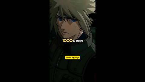 Minato didn't kill 1000 Shinobi! #minatonamizake #teamminato #naruto #kakashi #minato