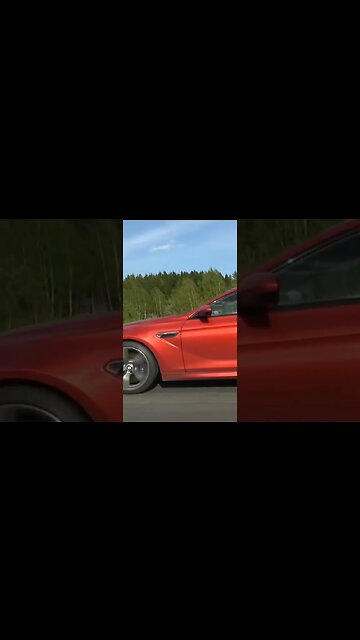 BMW M6 Coupe V8 TwinTurbo vs Ferrari 360 Challenge Stradale straight pipes #bmwm6 #m6coupe #ferrari