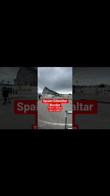 Spain Gibraltar International Border #shorts