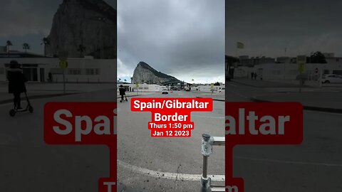 Spain Gibraltar International Border #shorts