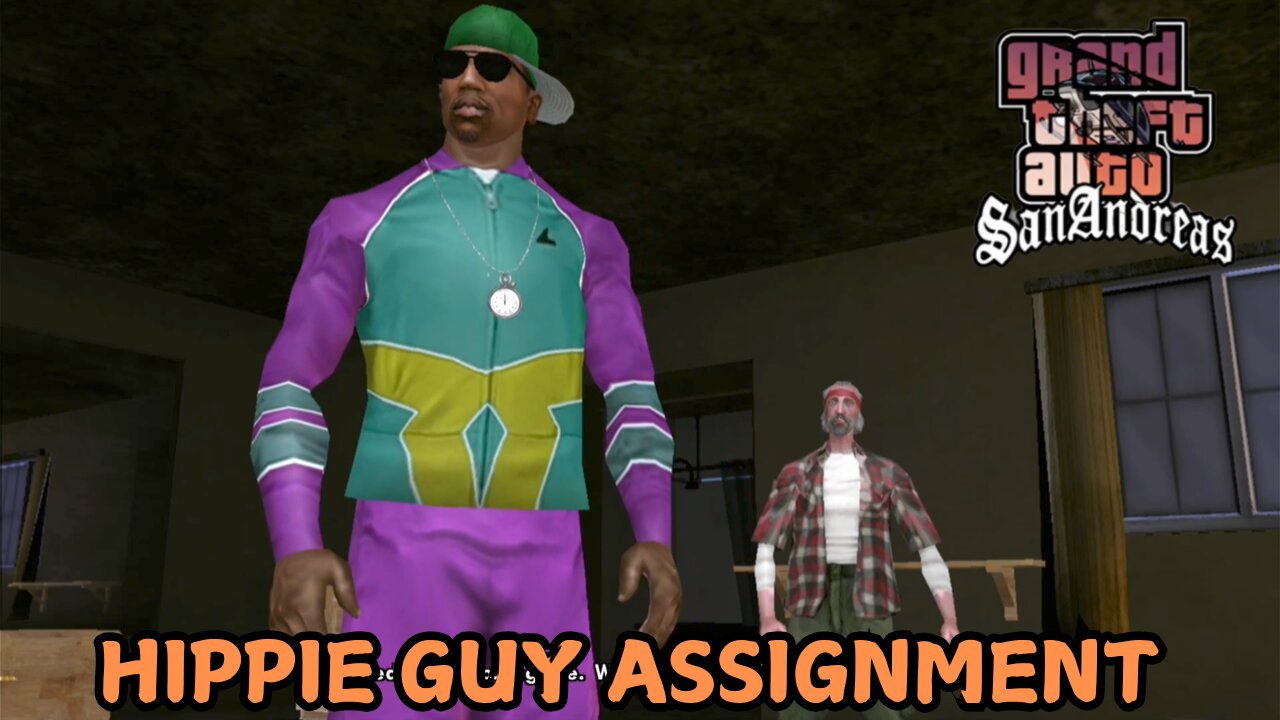 GTA SA NAMASTE HIPPIE GUY ASSIGNMENT FOR THE TRACTOR THINGY