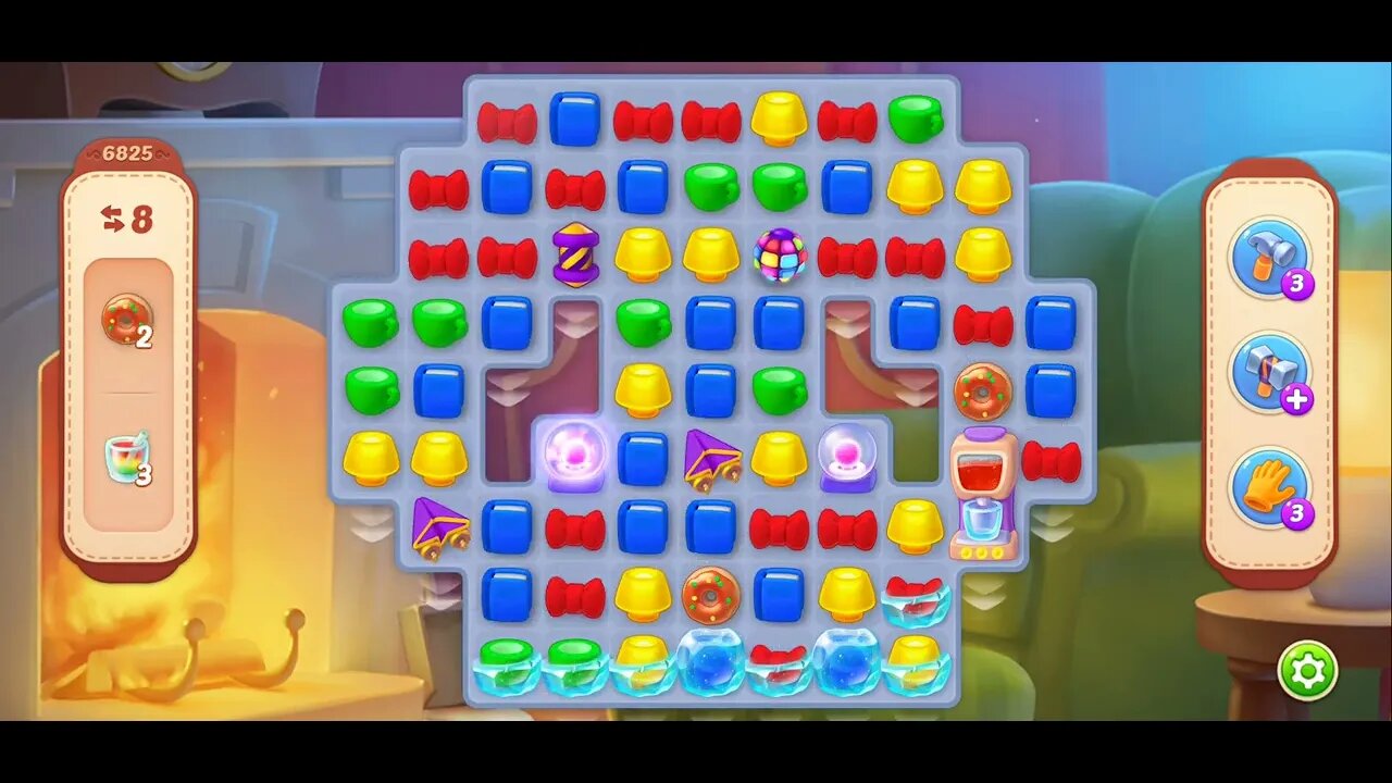 Playrix Homescapes Gameplay Walkthrough Level 6825