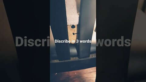 First thing to pop into your head when you see this