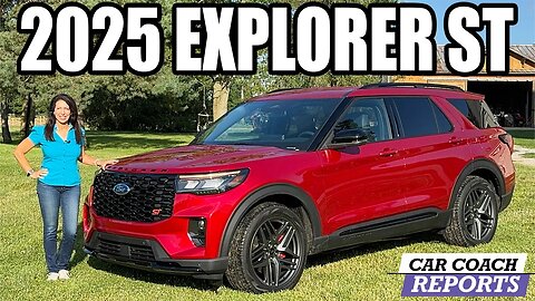 Is the 2025 Ford Explorer ST the BEST New Sporty SUV?