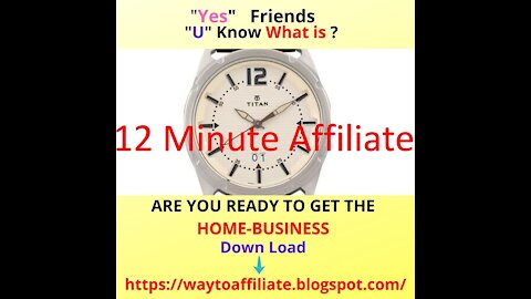 12Minutes Affiliate