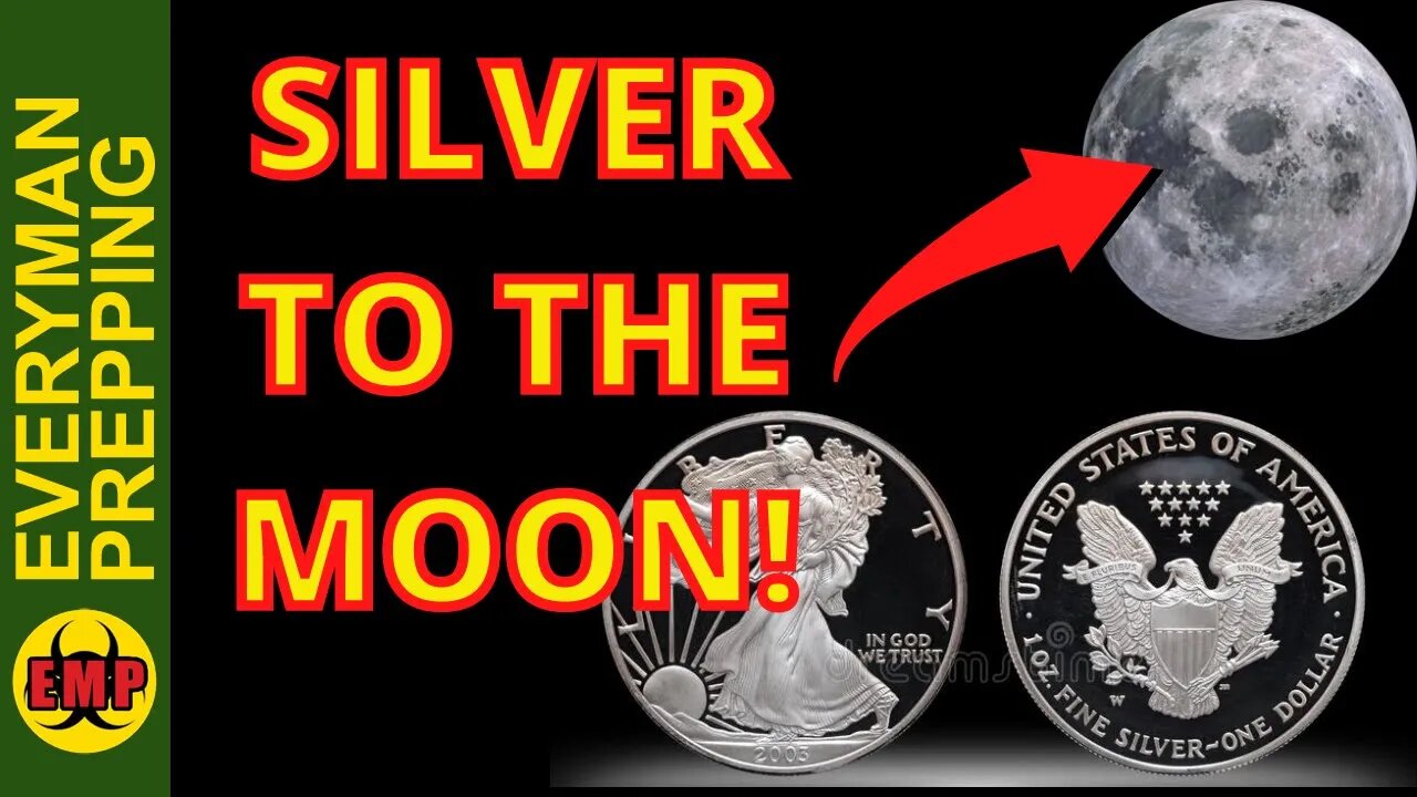 Silver Spot Price Spikes Over 5% in One Day - Moon Shot?
