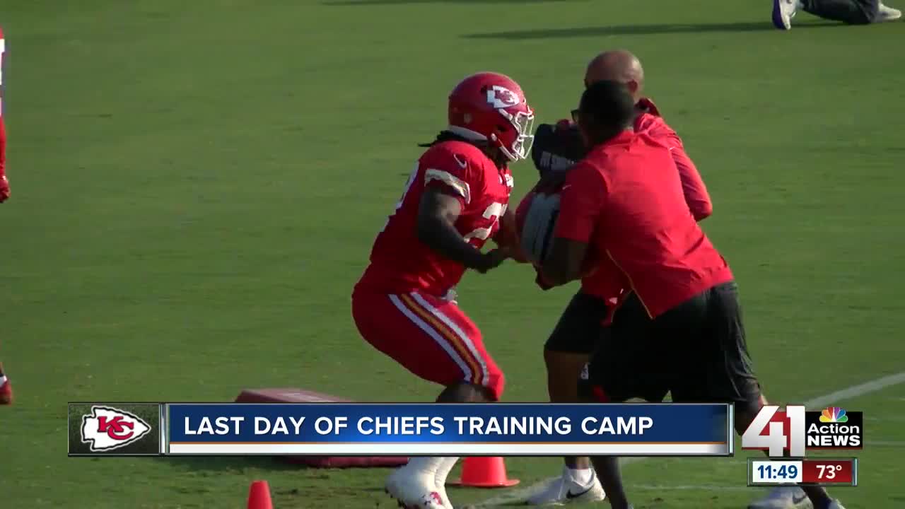 Chiefs Training Camp over, preseason games continue