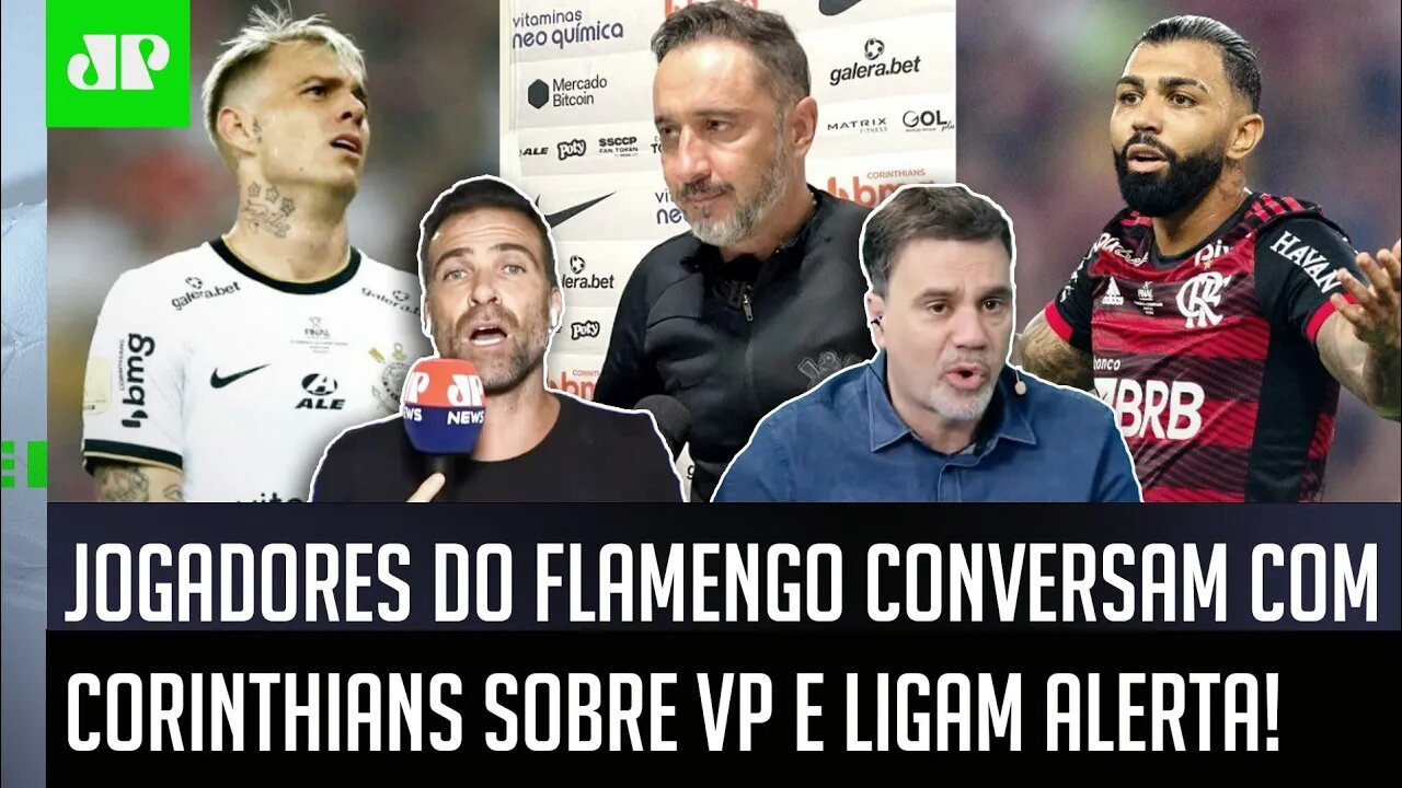 Jogadores do Flamengo PREOCUPADOS com Vítor Pereira? Atitude nos BASTIDORES PROVOCA DEBATE!