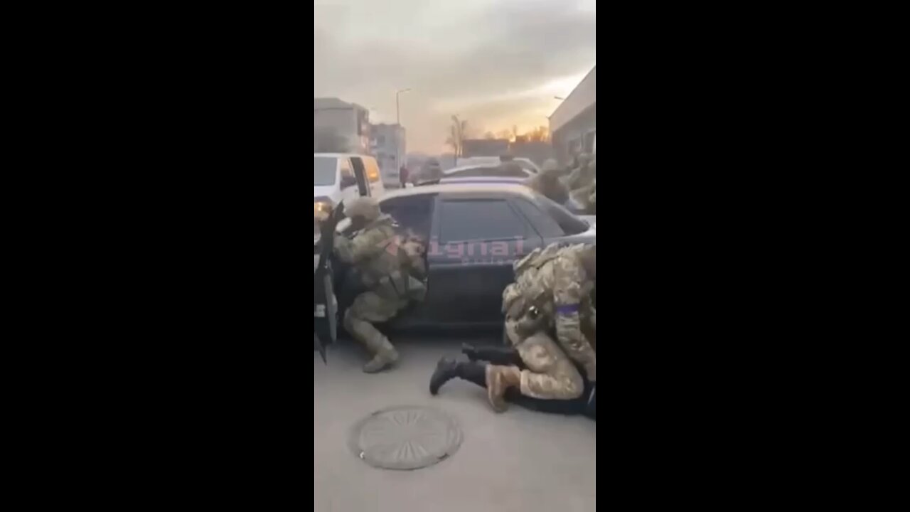 Ukrainian AZOV Nazis Terrorize locals in Bucha after RF left