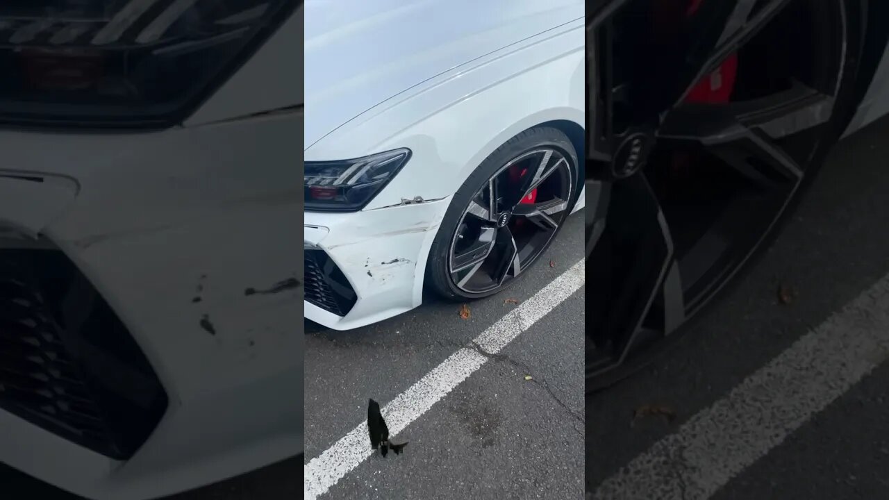 Audi RS6 Takes Minor Damage! 😁