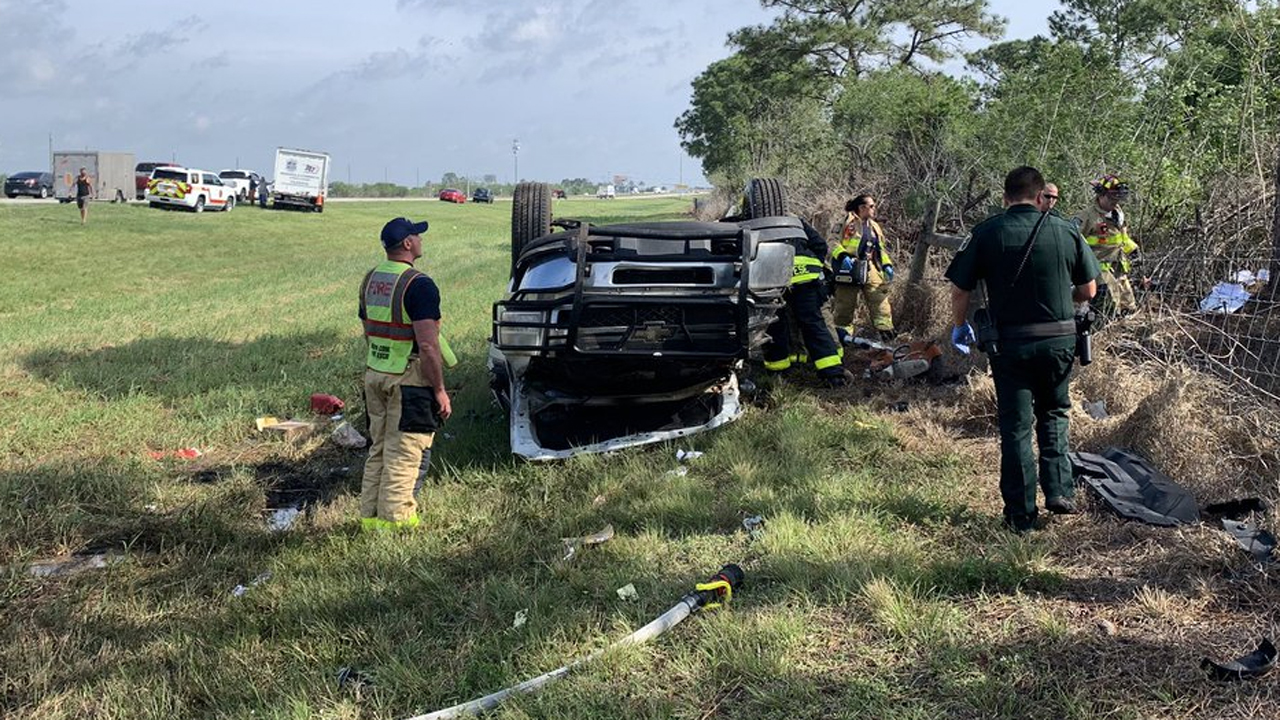 Deadly crash closes all lanes of I-95 northbound in Martin County
