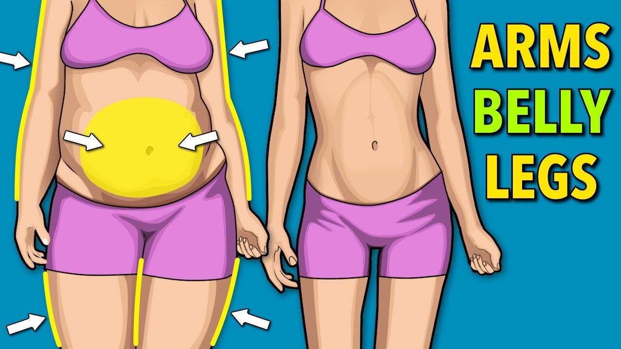 Effective Workout to Resolve Flabby Arms, Legs, Belly