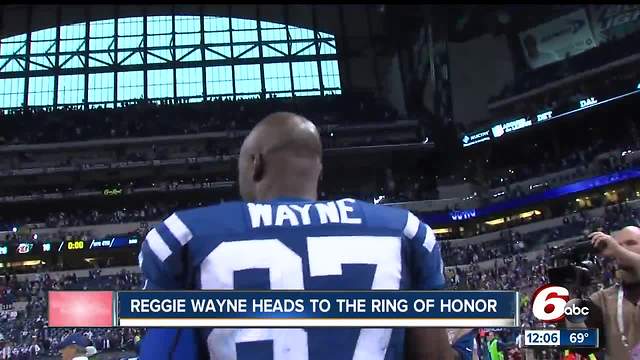 Indianapolis Colts to induct wide receiver Reggie Wayne into Ring of Honor