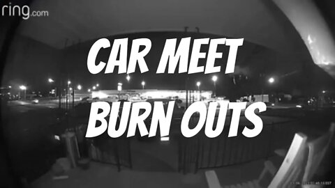 car meet burn outs!!