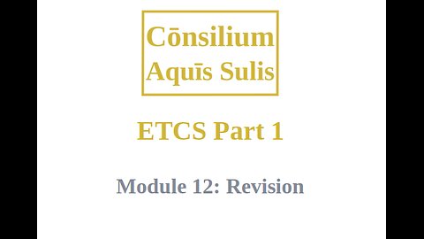 ETCS Part 1 Module 12 (English)