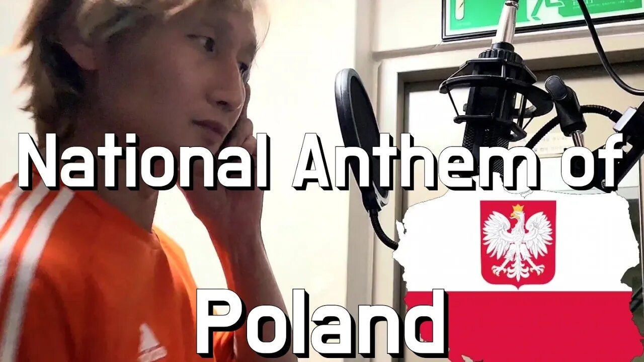 #poland #sing #singer #singing National Anthem of Poland.폴란드의 국가