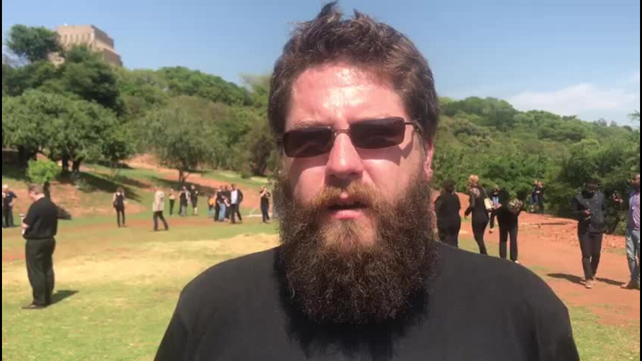 UPDATE 1: Farmers in South Africa are not safe, says BlackMonday protesters in Pretoria (7fG)