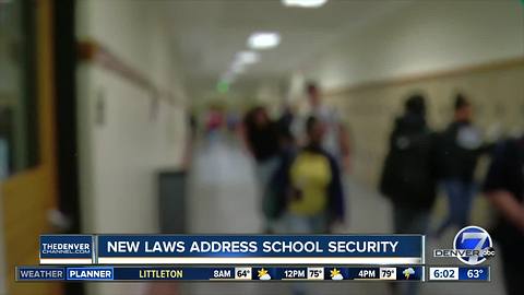 Dozens of new Colorado laws aimed at schools