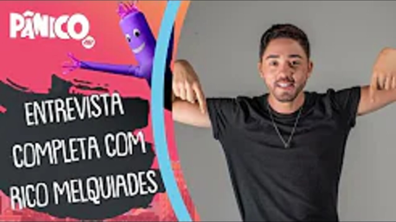 Assista à entrevista com Rico Melquiades na íntegra