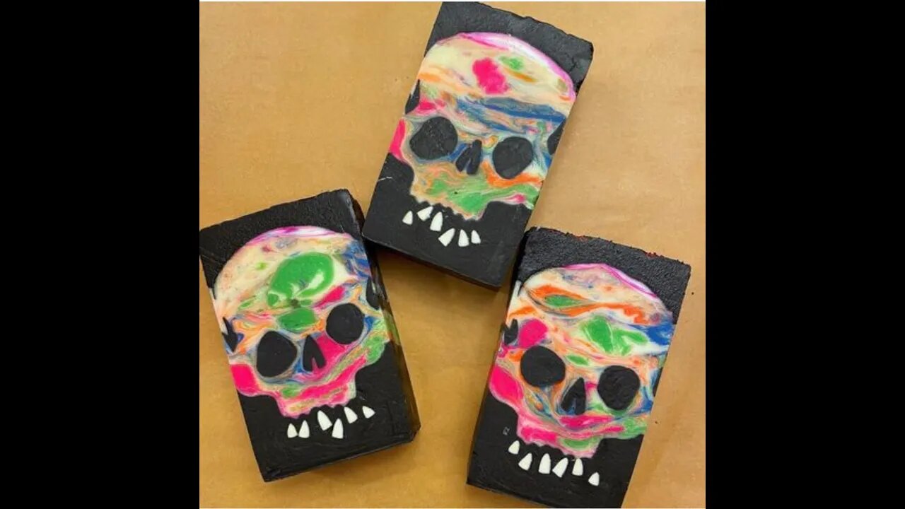 Making Skull Soap