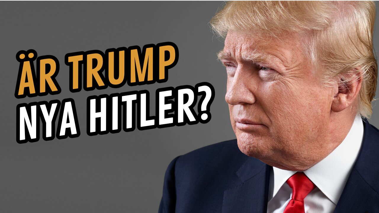 Är Donald Trump typ som Adolf Hitler?