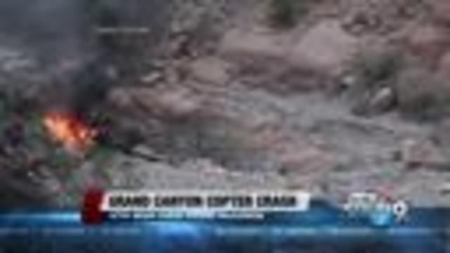 Grand Canyon helicopter crash victim dies, 3 others critical