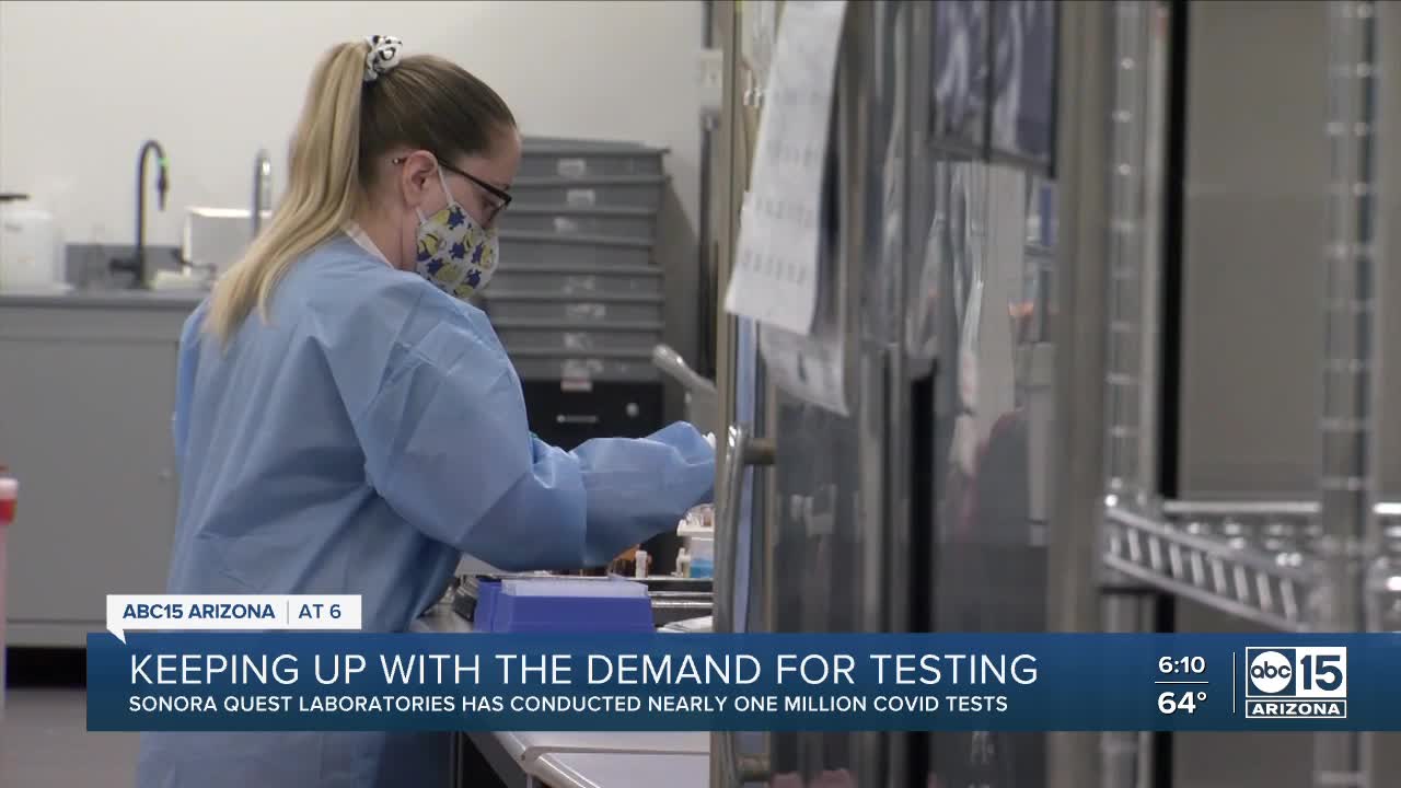 Keeping up with the demand for COVID testing