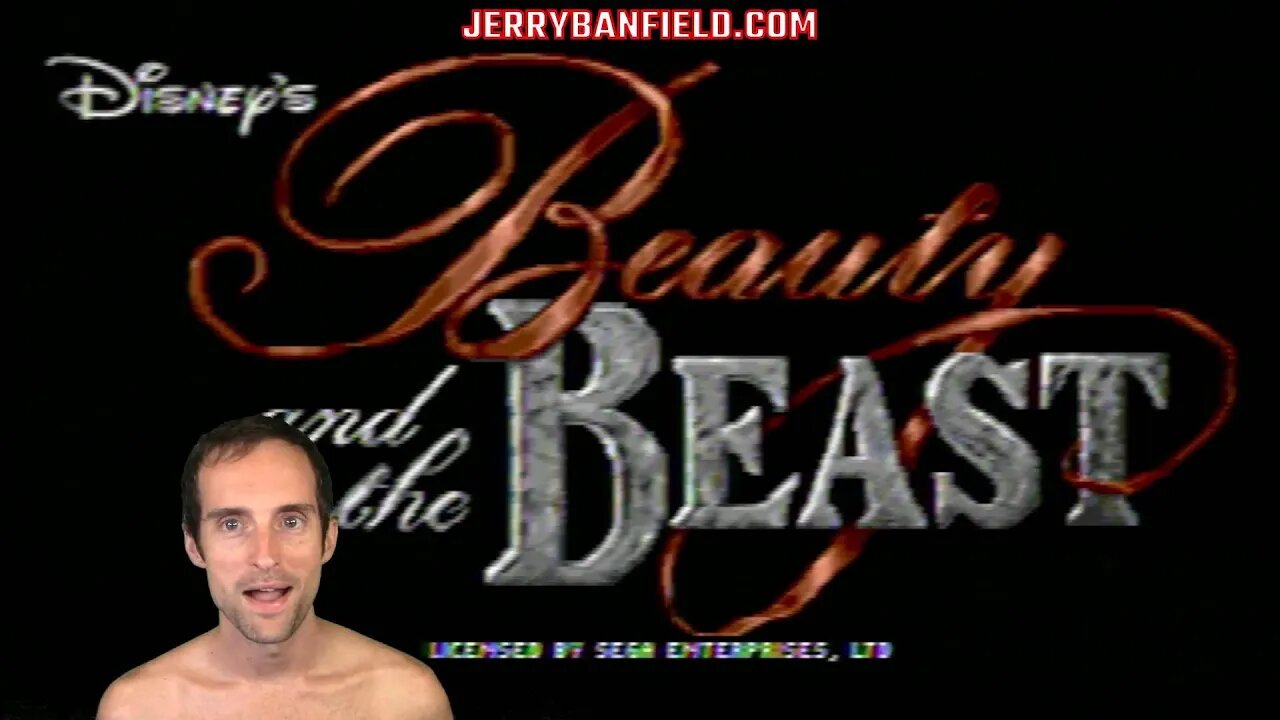 Beauty & The Beast: Belle's Quest 1993 on Sega Genesis Live with Jerry Banfield