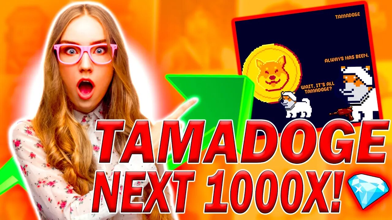 TAMADOGE WILL BE TOP BULL RUN DOG!! Tamadoge Updates and News! $TAMA